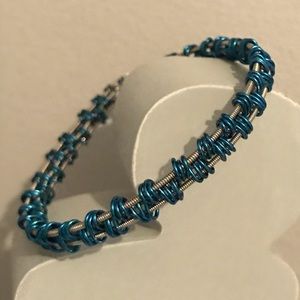 Hand Crafted Unisex Guitar String Bangle Bracelet